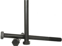 Value Collection - 2 - 4-1/2 UNC, 9" Length Under Head Hex Head Cap Screw - Partially Threaded, Grade 8 Alloy Steel, Uncoated, 3" Hex - Exact Tooling