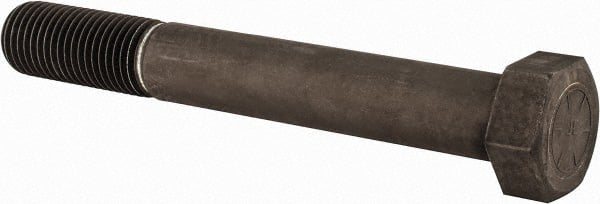 Value Collection - 1-3/4 - 5 UNC, 13" Length Under Head Hex Head Cap Screw - Partially Threaded, Grade 8 Alloy Steel, Uncoated, 2-5/8" Hex - Exact Tooling