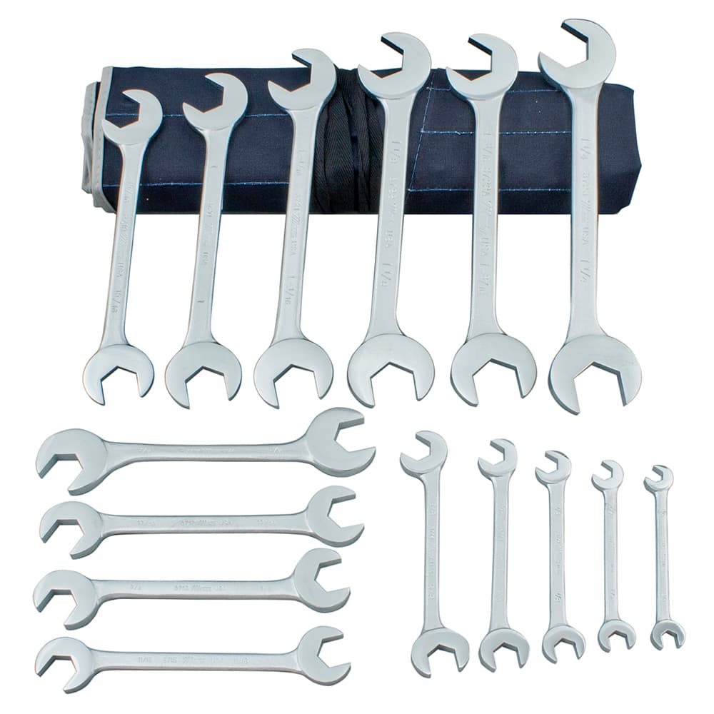 Martin Tools - 15 Pc, 7 - 32", 6-Point Hydraulic Wrench Set - Exact Tooling
