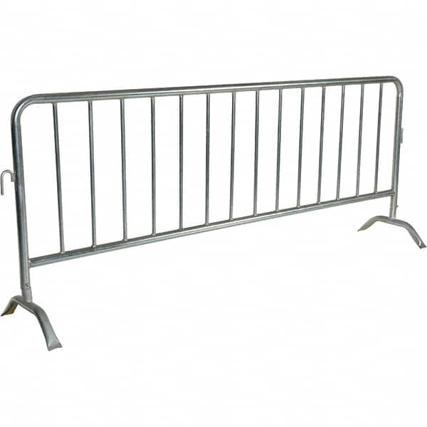 Vestil - Railing Barriers Type: Barricades Length (Inch): 98-5/8 - Exact Tooling