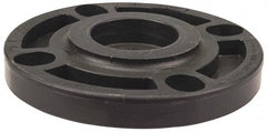 NIBCO - 2" Pipe, 6" OD, Polypropylene Blind Pipe Flange - Schedule 80, Black - Exact Tooling