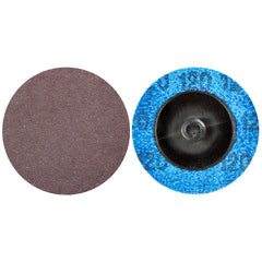 Norton - 2" 120 Grit Aluminum Oxide Quick Change Disc - Exact Tooling
