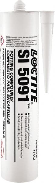 Loctite - 10.1 oz Cartridge Silicone - 0.33 min Working Time - Exact Tooling