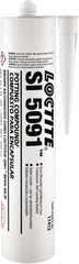 Loctite - 10.1 oz Cartridge Silicone - 0.33 min Working Time - Exact Tooling