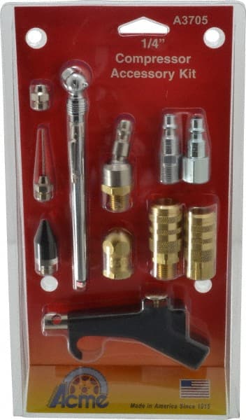 Coilhose Pneumatics - 11 Piece Compressor Kit - Exact Tooling