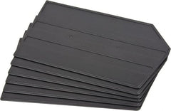 Quantum Storage - 18" Wide x 10" High, Black Bin Divider - Use with Quantum Storage Systems - QUS260 - Exact Tooling