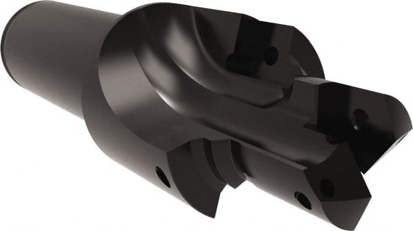 Allied Machine and Engineering - AND10050, MS 33649, SAE AS5202 Standard, 7/8-14" Thread, 10 Tube Dash Number, 60° Porting Angle, 0.896" Pilot Diam, 1" Shank Diam, Indexable Spade Blade Insert Porting Tool - 2 Porting Inserts, 4.571" Overall Length - Exact Tooling