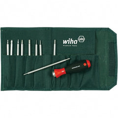 Wiha - Interchangeable Bit Screwdriver Handle - Phillips, Torx & Square Tip - Exact Tooling