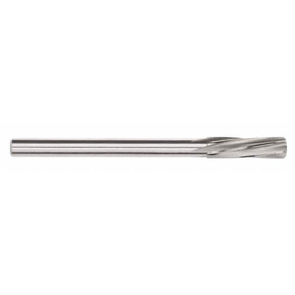 Chucking Reamer: 0.2728″ Dia, 4-9/32″ OAL, 1-7/32″ Flute Length, Straight Shank, Solid Carbide 6 Flute, RH