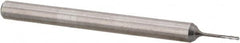 Magafor - 0.5004mm Solid Carbide 4 Flute Chucking Reamer - Spiral Flute, 0.118" Straight Shank, 3/32" Flute Length, 1-17/32" OAL - Exact Tooling