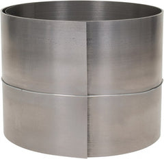 Made in USA - 15 Ft. Long x 6 Inch Wide x 0.012 Inch Thick, Roll Shim Stock - Steel - Exact Tooling