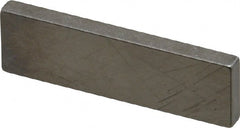 Mitutoyo - 0.106" Rectangular Steel Gage Block - Accuracy Grade 0, Includes Certificate of Inspection - Exact Tooling