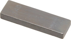 Mitutoyo - 0.145" Rectangular Steel Gage Block - Accuracy Grade 0, Includes Certificate of Inspection - Exact Tooling