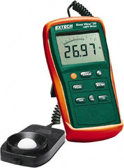 Extech - AAA Batteries, 40 to 40,000 FC, LCD Display, Silicone Photodiode Light Meter - 3 Accuracy, Compatible with All Visible Light Lighting, Built In Memory - Exact Tooling