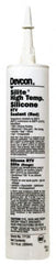 Devcon - 10.3 oz Cartridge Red RTV Silicone Joint Sealant - 500°F Max Operating Temp - Exact Tooling