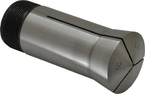 Value Collection - 1.5 mm 5C Round Collet - Steel - Exact Tooling