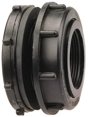 NIBCO - 3" Polypropylene Plastic Pipe Tank Adapter - Schedule 80, Tank x FPT End Connections - Exact Tooling