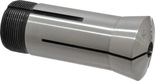 Value Collection - 9 mm 5C Round Collet - 1.041-24 Internal Thread Size, Steel - Exact Tooling