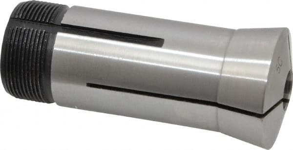 Value Collection - 12 mm 5C Round Collet - 1.041-24 Internal Thread Size, Steel - Exact Tooling