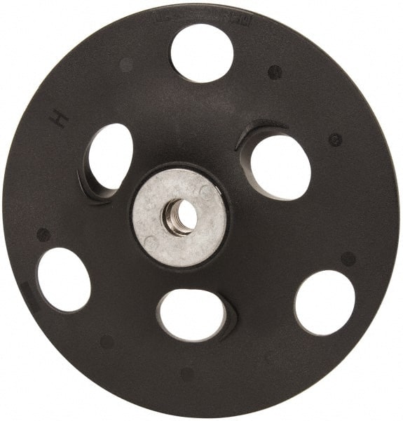 Norton - 7" Diam Quick-Change Type S Disc Backing Pad - Hard Density, 8,600 RPM, Speed-Lok Compatible - Exact Tooling