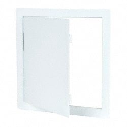 Karp - 14" Wide x 14" High, High Impact Styrene Plastic Access Door - 13-3/4" Opening Width, 13-3/4" Opening Height - Exact Tooling