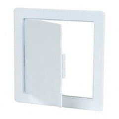 Karp - 9-3/4" Wide x 9-3/4" High, High Impact Styrene Plastic Access Door - 7-3/4" Opening Width, 7-3/4" Opening Height - Exact Tooling