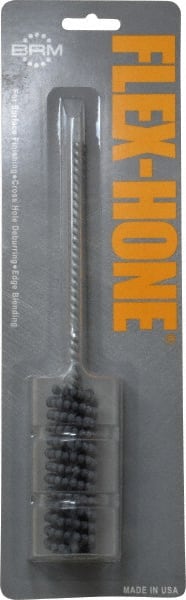Brush Research Mfg. - 7/8" Bore Diam, 240 Grit, Silicon Carbide Flexible Hone - Extra Fine, 8" OAL - Exact Tooling