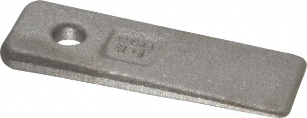 Gibraltar - 3" OAL, Carbon Steel Clamp Wedge - 1" Wide, 1/4" at Thick End, Class CA Grade - Exact Tooling