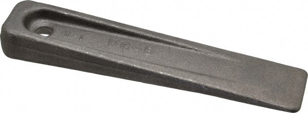 Gibraltar - 6" OAL, Carbon Steel Clamp Wedge - 1-1/4" Wide, 3/4" at Thick End, Class CA Grade - Exact Tooling