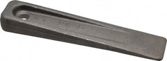 Gibraltar - 6" OAL, Carbon Steel Clamp Wedge - 1-1/4" Wide, 3/4" at Thick End, Class CA Grade - Exact Tooling