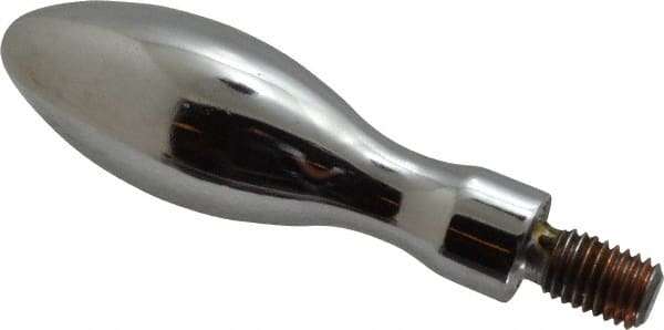 Gibraltar - M12x1.75 Threaded Stem, Fixed Handwheel & Machine Handle - Steel Bulb Shape Handle, Steel Stem - Exact Tooling