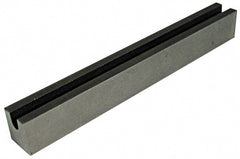 Eclipse - 7/16" Channel Width, 6" Long, 29 kg Max Pull Force, Rectangle Alnico Channel Magnet - 1-1/4" Overall Width, 550°C Max Operating Temp, 3/4" High, Grade 5 Alnico - Exact Tooling
