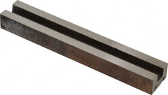 Eclipse - 3/8" Channel Width, 6" Long, 18 kg Max Pull Force, Rectangle Alnico Channel Magnet - 1" Overall Width, 550°C Max Operating Temp, 5/8" High, Grade 5 Alnico - Exact Tooling