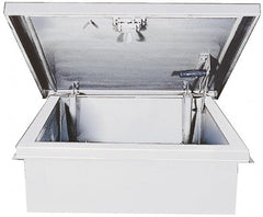Karp - 36" Wide x 30" High, Aluminum Roof Hatch - 36" Opening Width, 30" Opening Height - Exact Tooling