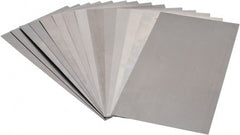 Made in USA - 15 Piece, 0.001 to 0.031 Inch Thickness, Steel Shim Stock Sheet Assortment - 12 Inch Long x 6 Inch Wide - Exact Tooling
