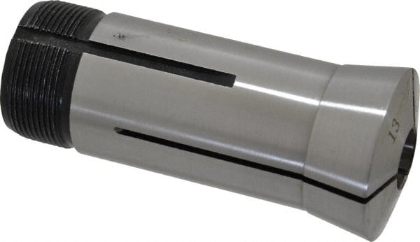 Value Collection - 13 mm 5C Round Collet - 1.041-24 Internal Thread Size, Steel - Exact Tooling