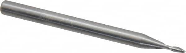 Magafor - 1.2mm Body Diam, 90°, 1-1/2" OAL, Solid Carbide Spotting Drill - Exact Tooling