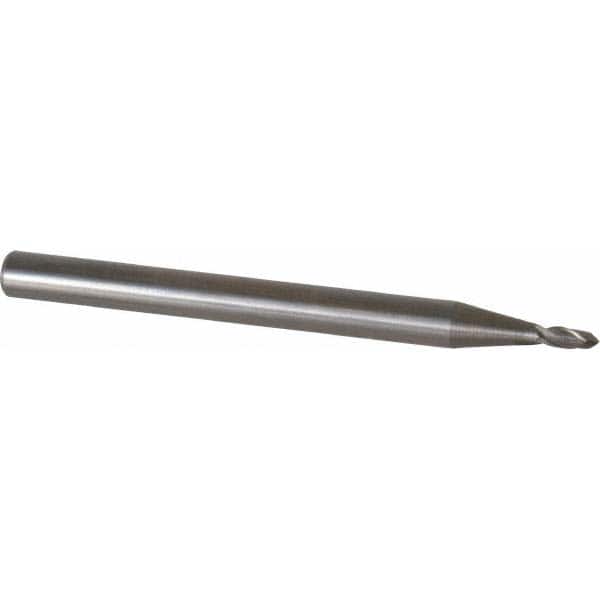 Magafor - 1.4mm Body Diam, 90°, 1-1/2" OAL, Solid Carbide Spotting Drill - Exact Tooling