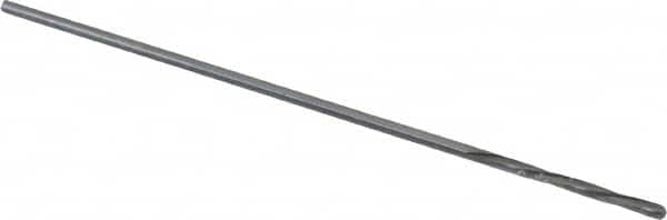 Magafor - 0.701mm Solid Carbide 4 Flute Chucking Reamer - Spiral Flute, 0.0276" Straight Shank, 9/32" Flute Length, 1-5/16" OAL - Exact Tooling