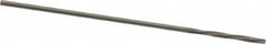 Magafor - 0.729mm Solid Carbide 4 Flute Chucking Reamer - Spiral Flute, 0.0287" Straight Shank, 9/32" Flute Length, 1-5/16" OAL - Exact Tooling