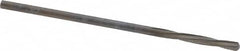 Magafor - 1.4605mm Solid Carbide 4 Flute Chucking Reamer - Spiral Flute, 0.0575" Straight Shank, 25/64" Flute Length, 1-9/16" OAL - Exact Tooling