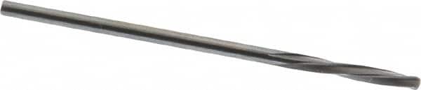Magafor - 1.5189mm Solid Carbide 4 Flute Chucking Reamer - Spiral Flute, 0.0598" Straight Shank, 25/64" Flute Length, 1-9/16" OAL - Exact Tooling