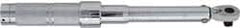Proto - 1/2" Drive Micrometer Type Ratchet Head Torque Wrench - 600 In/Lb to 345 N/m Torque, 27-1/8" OAL, 0.56 N/m Graduation, Ratchet Head - Exact Tooling