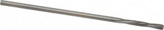 Magafor - 1.7094mm Solid Carbide 4 Flute Chucking Reamer - Spiral Flute, 0.0673" Straight Shank, 7/16" Flute Length, 1-31/32" OAL - Exact Tooling
