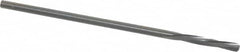 Magafor - 1.7399mm Solid Carbide 4 Flute Chucking Reamer - Spiral Flute, 0.0685" Straight Shank, 7/16" Flute Length, 1-31/32" OAL - Exact Tooling