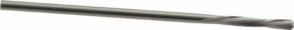 Magafor - 1.811mm Solid Carbide 4 Flute Chucking Reamer - Spiral Flute, 0.0713" Straight Shank, 7/16" Flute Length, 1-31/32" OAL - Exact Tooling