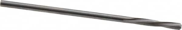 Magafor - 1.9202mm Solid Carbide 4 Flute Chucking Reamer - Spiral Flute, 0.0756" Straight Shank, 7/16" Flute Length, 1-31/32" OAL - Exact Tooling