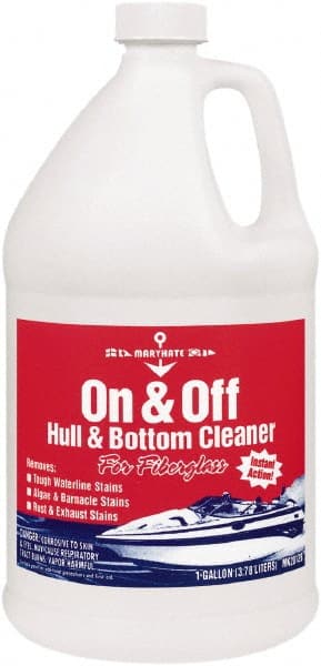 CRC - Water-Based Solution Hull and Bottom Cleaner - 1 Gallon Bottle, 32° F Freezing Point - Exact Tooling