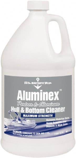 CRC - Water-Based Solution Pontoon and Aluminum Hull Cleaner - 1 Gallon Bottle, Up to 32°F Freezing Point - Exact Tooling