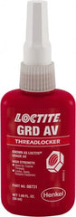 Loctite - 50 mL, Red, High Strength Liquid Threadlocker - 24 hr Full Cure Time - Exact Tooling